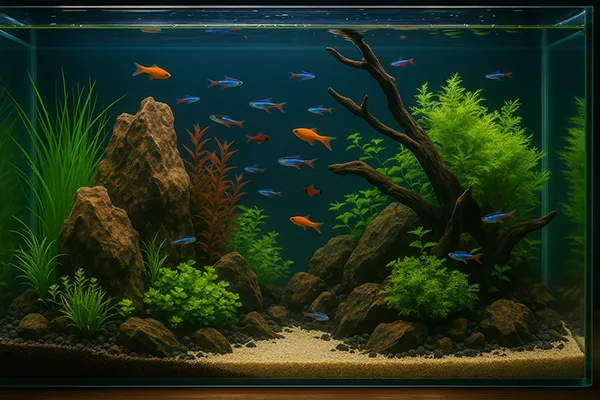 618% sales growth — aquarium e-commerce